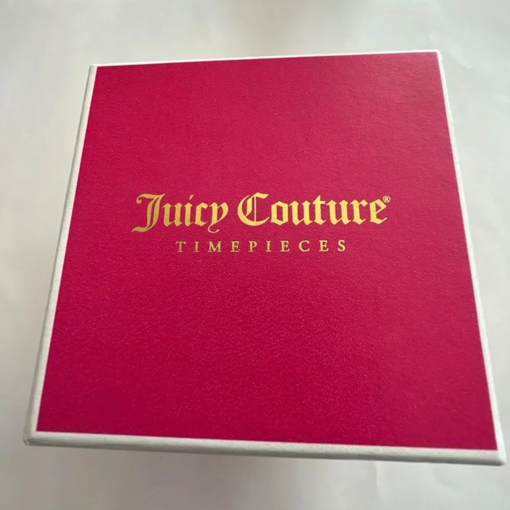 Juicy Couture Timepieces Women Analog Wristwatch Rose Gold Tone New Battery NWOT